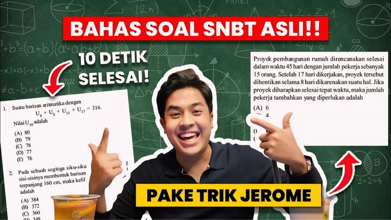 BAHAS & TRIK 15 SOAL ASLI SNBT PENGETAHUAN KUANTITATIF!