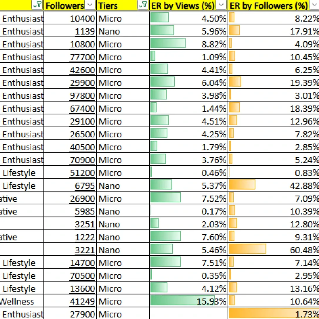 Market Research portfolio preview