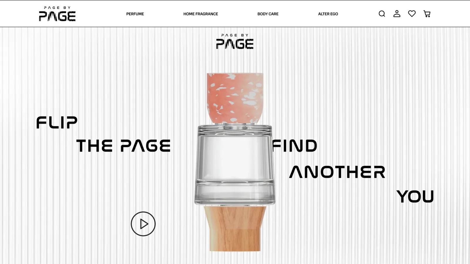 Website interface design 5