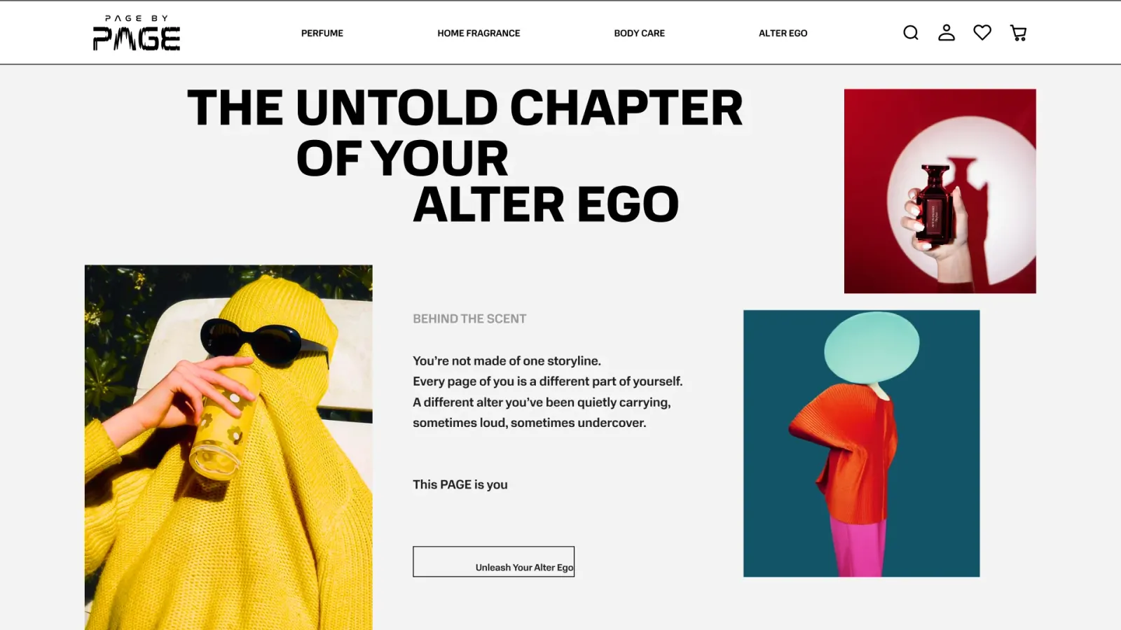 Website interface design 6