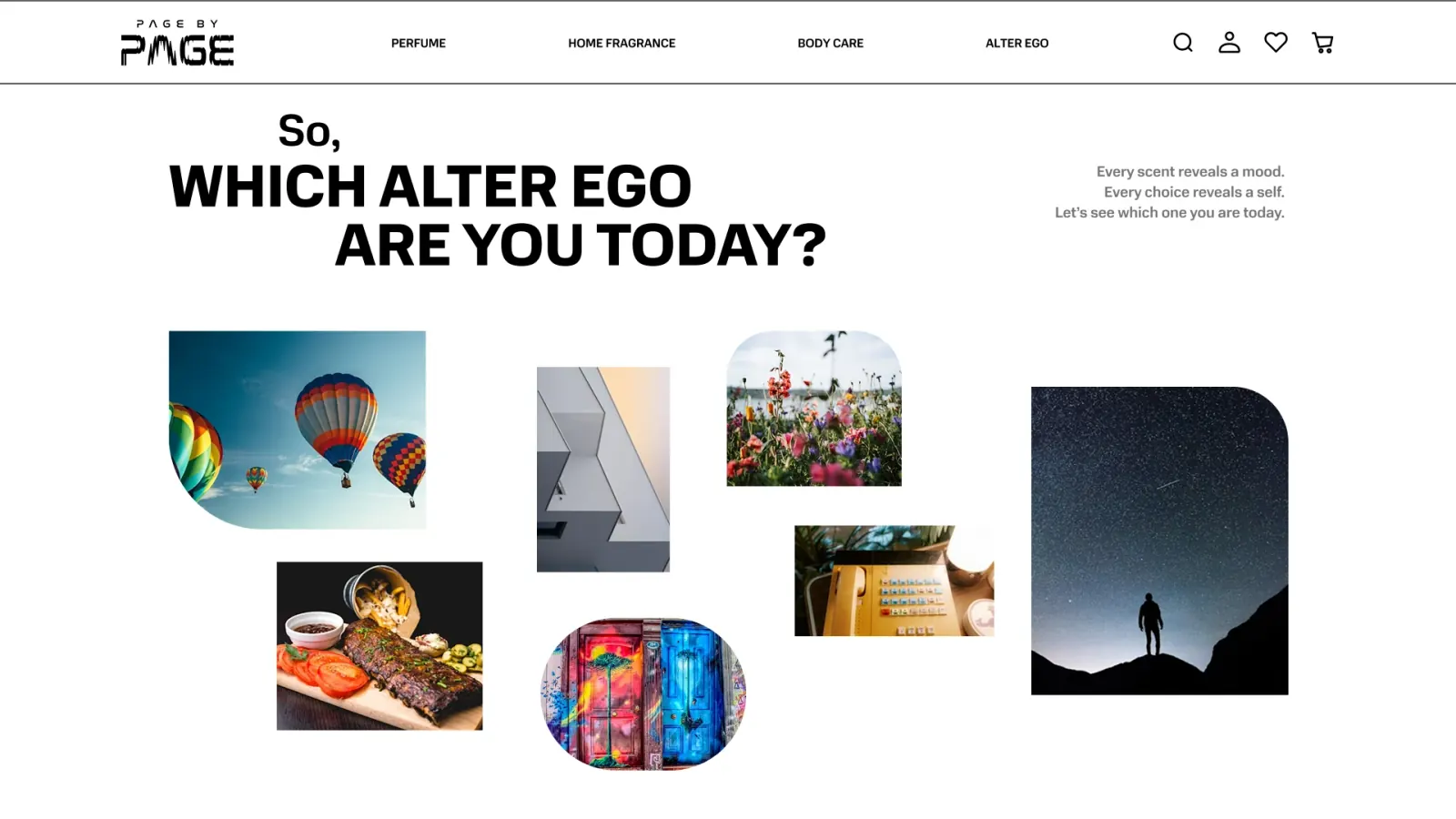 Website interface design 8