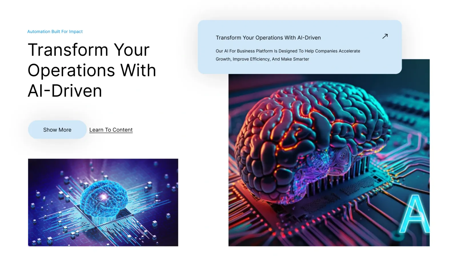 Website interface design 10